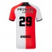 Maillot de foot Feyenoord Santiago Gimenez #29 Domicile vêtements 2024-25 Manches Courtes